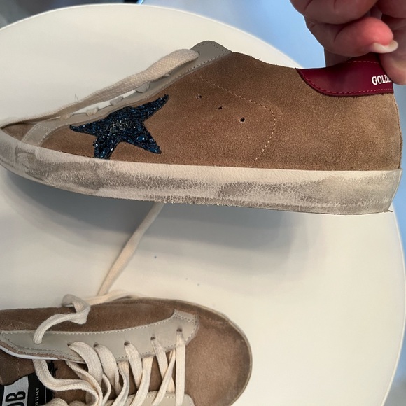Golden Goose Superstar Dessert Suede-Blue - Size 36 - Women’s - Picture 7 of 16